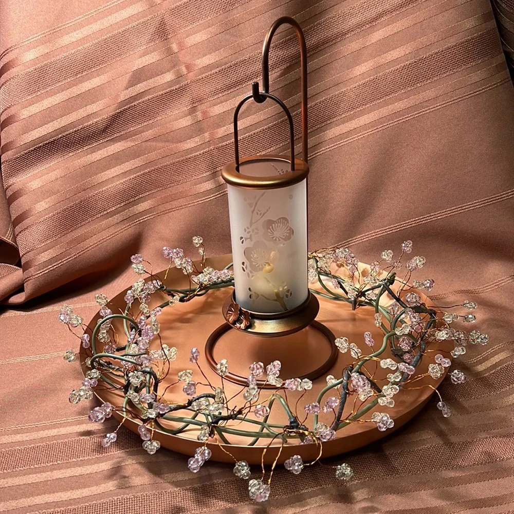 PL BEADED VERSATILE VINTAGE CANDLE RING - Picture 7 of 7